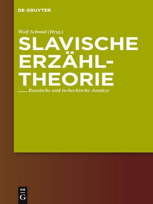 cover image of Slavische Erzähltheorie